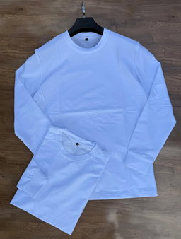 Long sleeved White 
