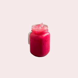 Iced Bandung (Mild-Sweet Creamy Rose with Milk Drink)