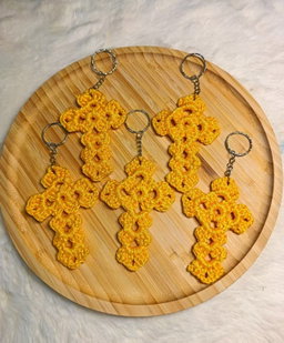 CROCHET CROSS SHAPE  