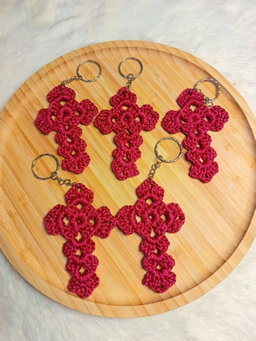 CROCHET CROSS SHAPE  