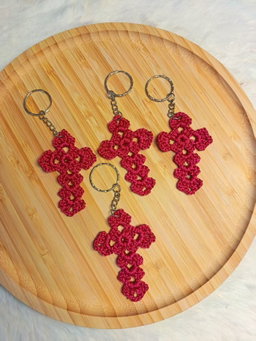 CROCHET CROSS SHAPE  