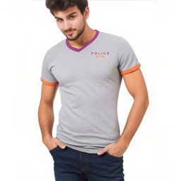 Police Brand Men's T-Shirt | Bodysize 