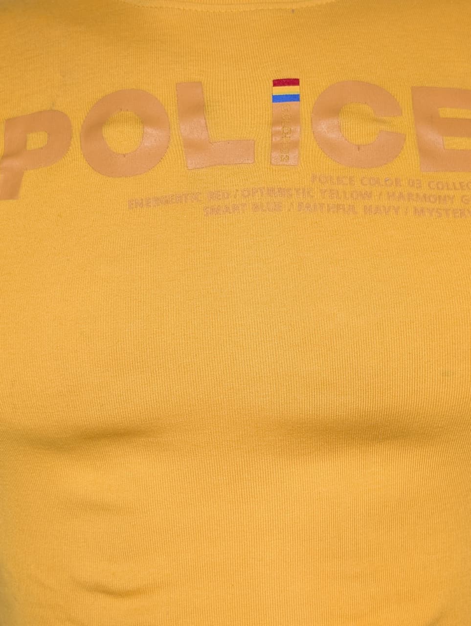 Police Brand Men's T-Shirt | Bodysize  _3