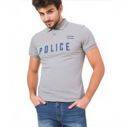 Police Brand Men's T-Shirt | Big Size   