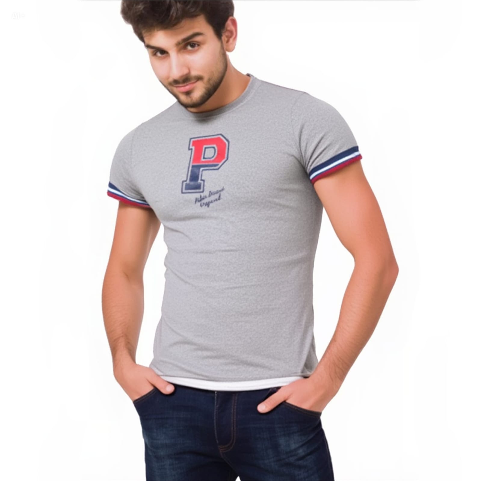 Police Brand Men's T-Shirt | Body Size_2