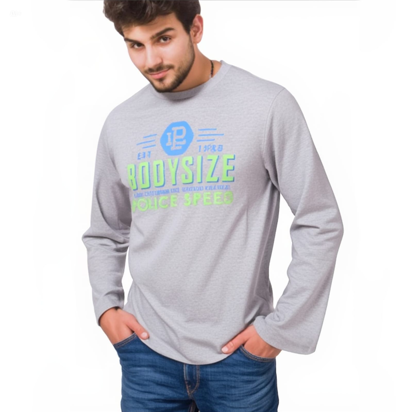 Police Brand Men's T-Shirt | Extra Size_2