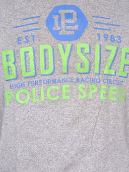 Police Brand Men's T-Shirt | Extra Size