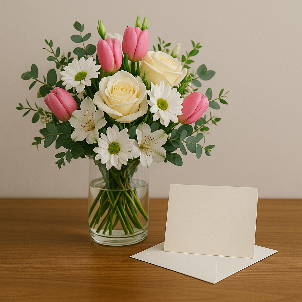 Flowers & Handwritten Note_0