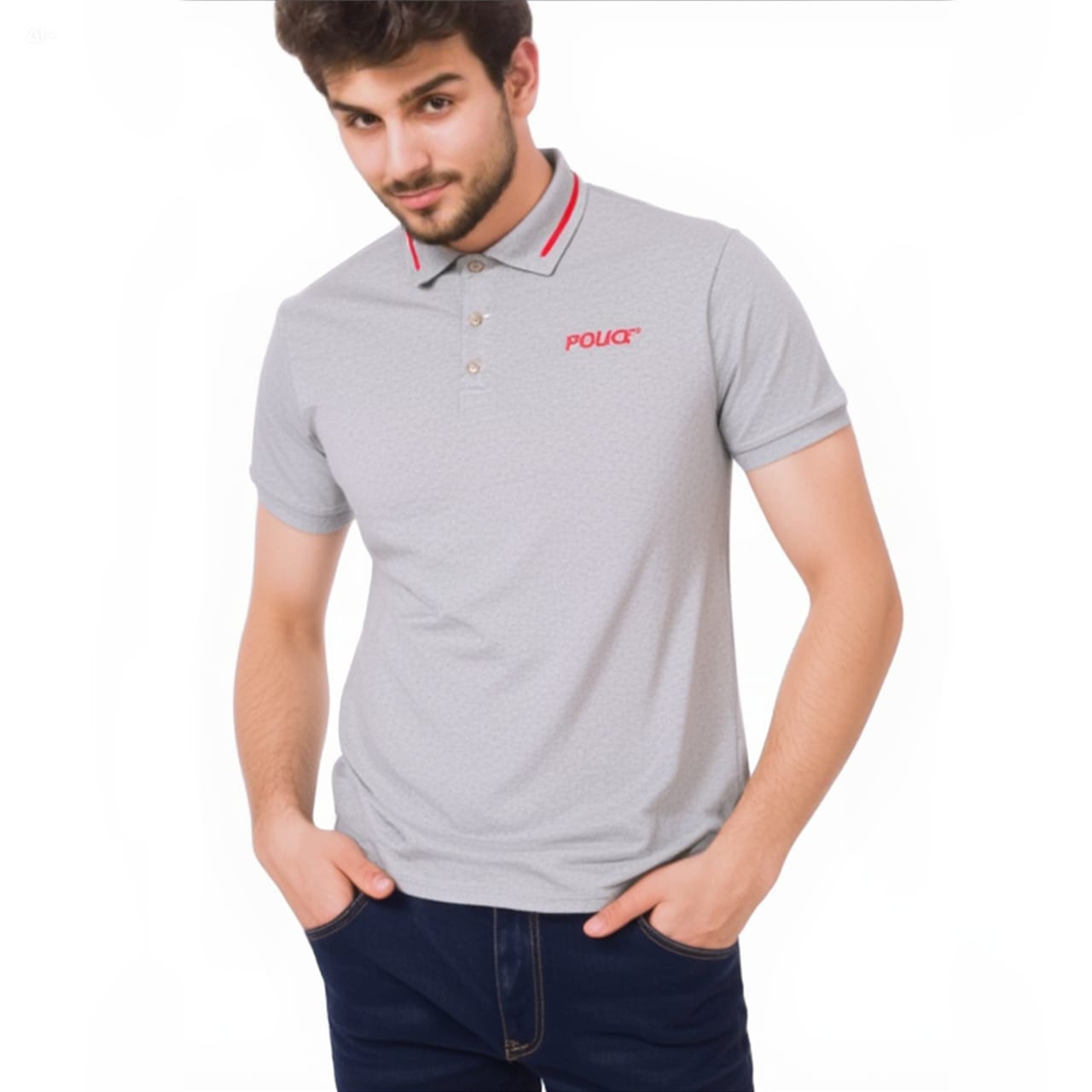 Police Brand Men's T-Shirt | Big Size _2