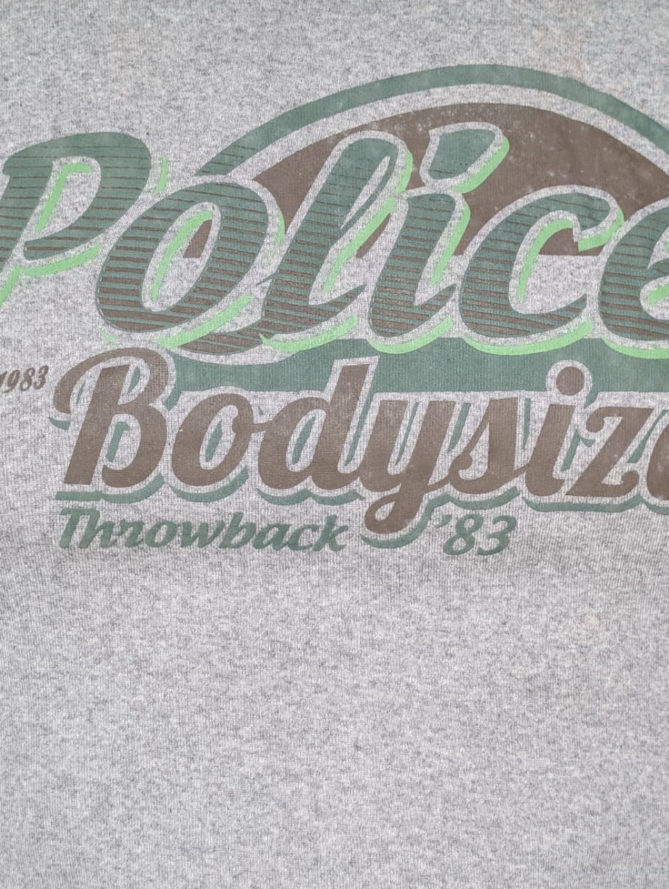Police Brand Men's T-Shirt | Big Size_3