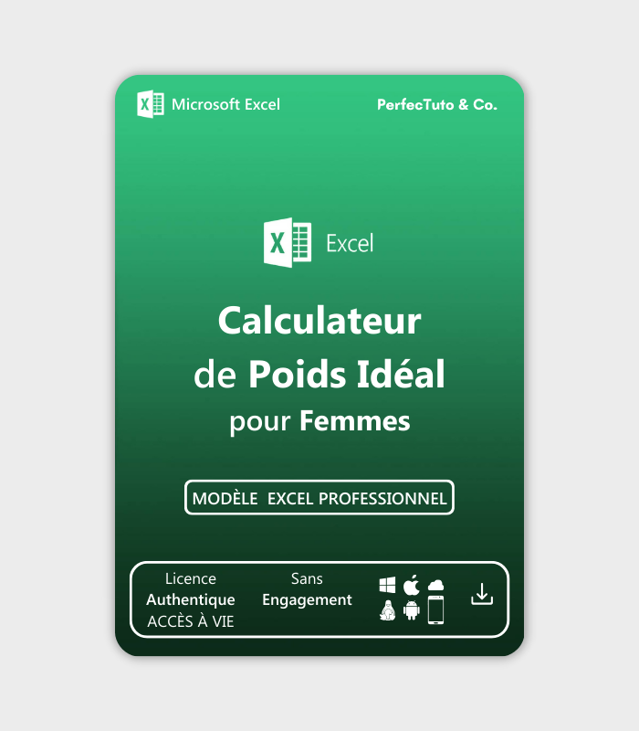 Tableau et Calculateur de Poids idéal_2