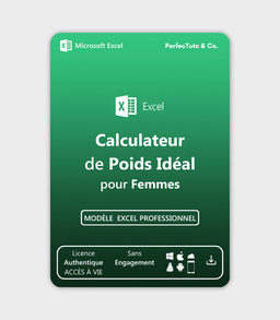 Tableau et Calculateur de Poids idéal