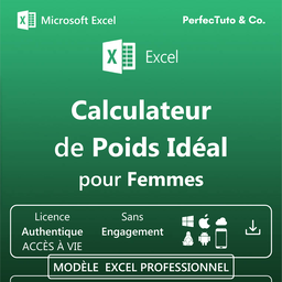 Tableau et Calculateur de Poids idéal