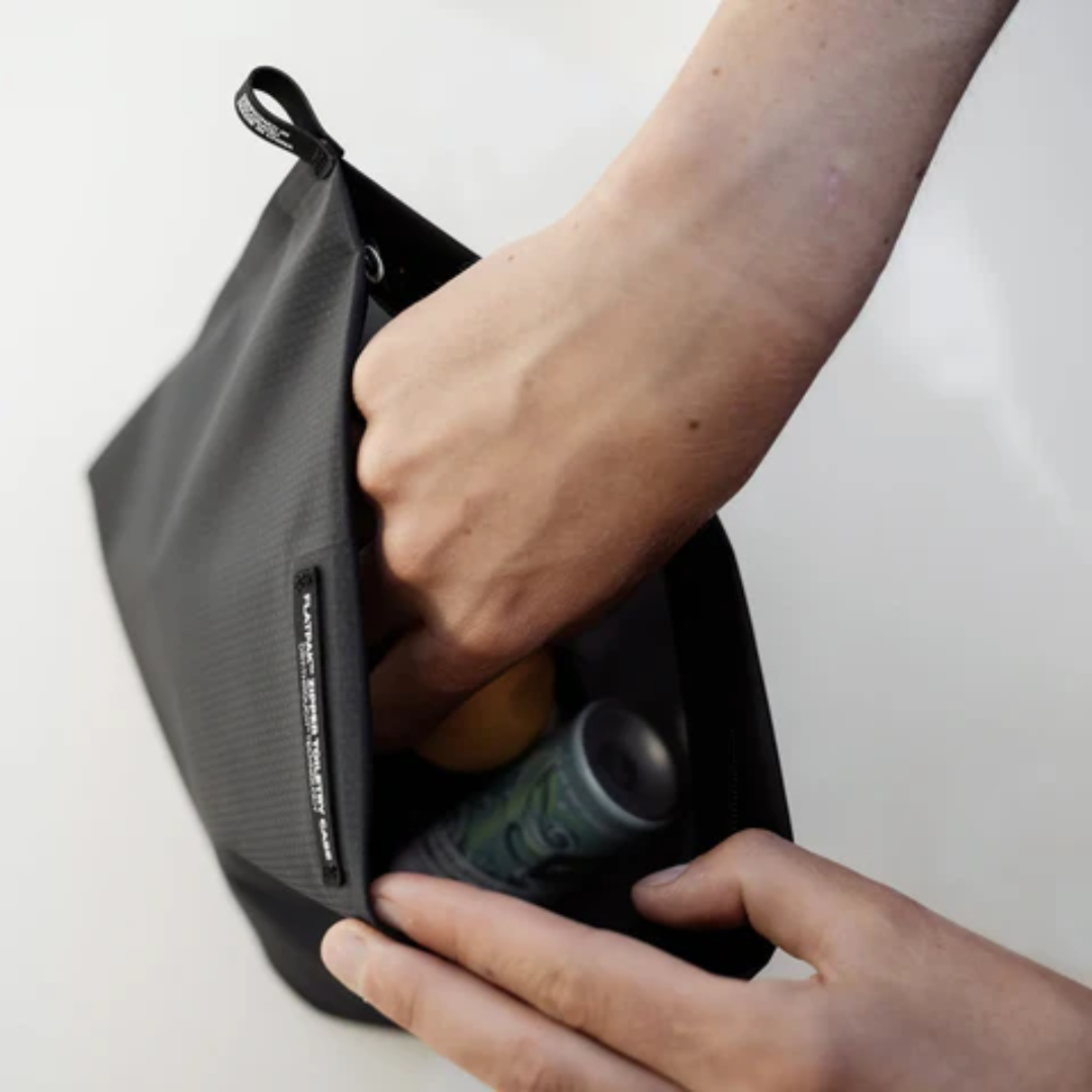 MATADOR Zipper Toiletry Case - Charcoal_1