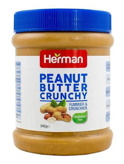 HERMAN PEANUT BUTTER CRUNCHY