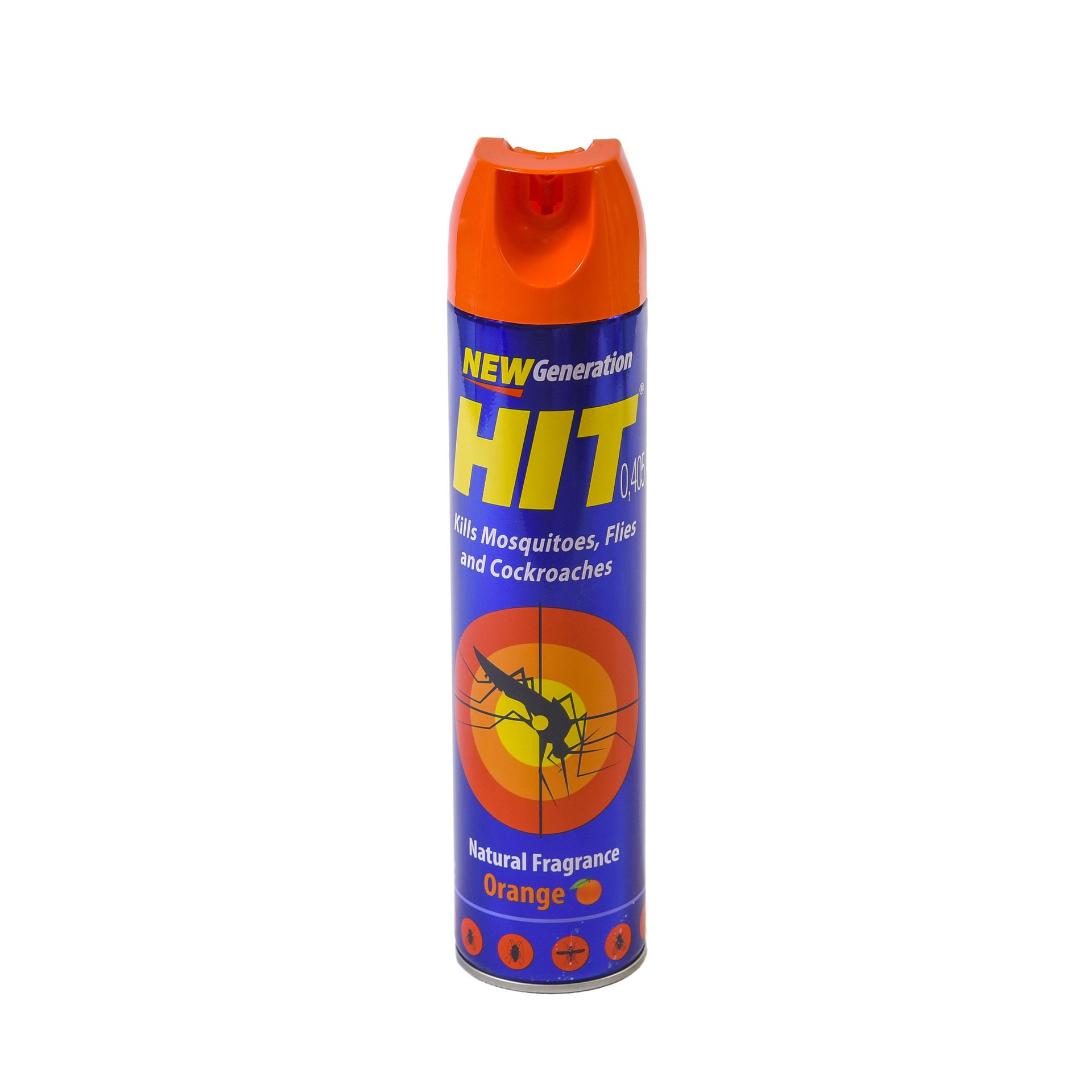 HIT SPRAY ORANGE 600ML_0