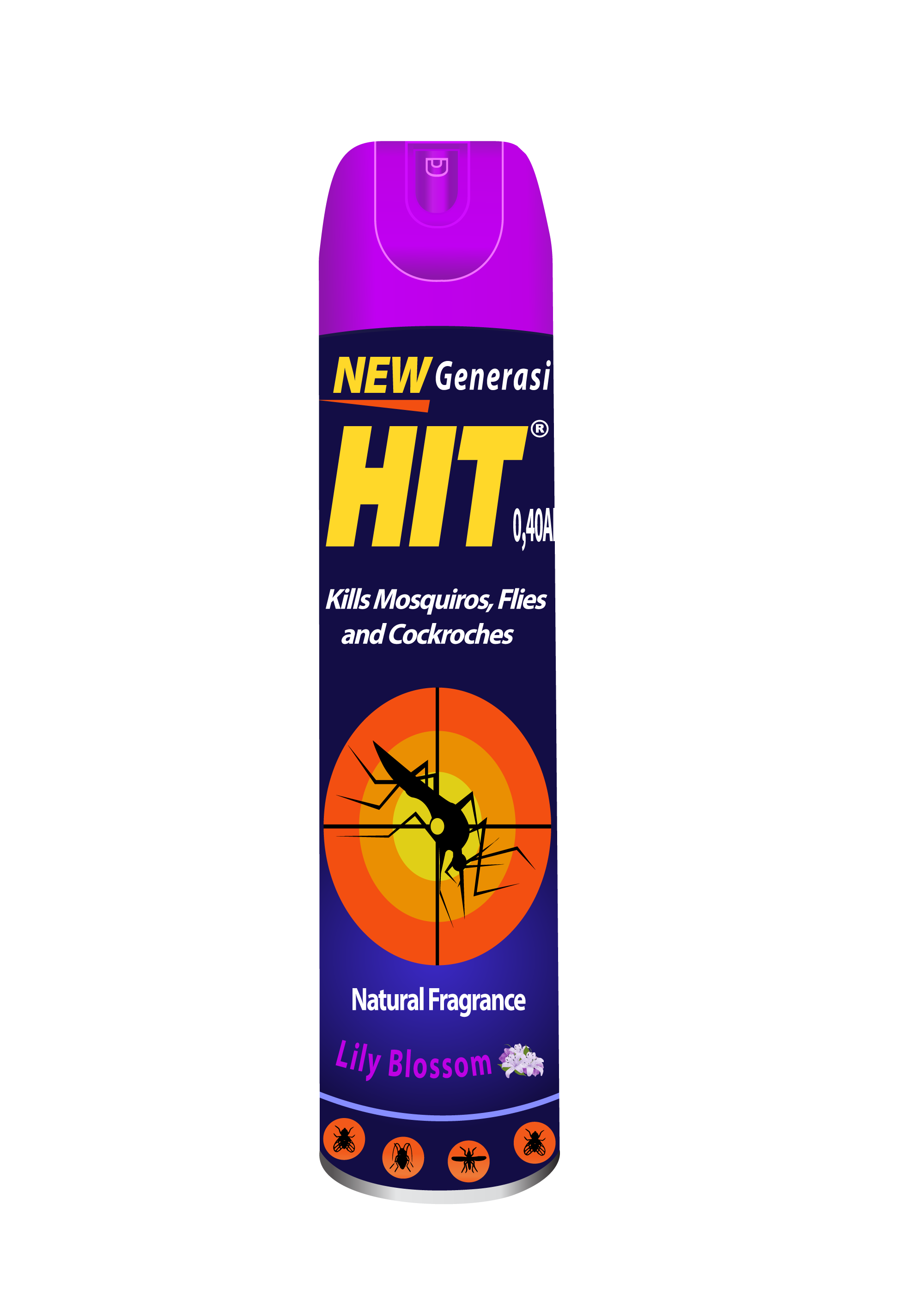 HIT SPRAY LILY BLOSSOM 400ML_0