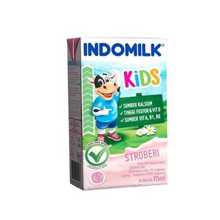 INDOMILK KIDS STRAWBERRY 115ML_0