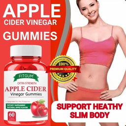 Fitgum Apple Cider Vinegar Gummies