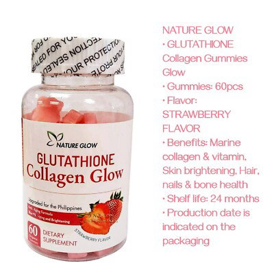 Nature Glow Glutathione Collagen Glow Gummies 60s_2