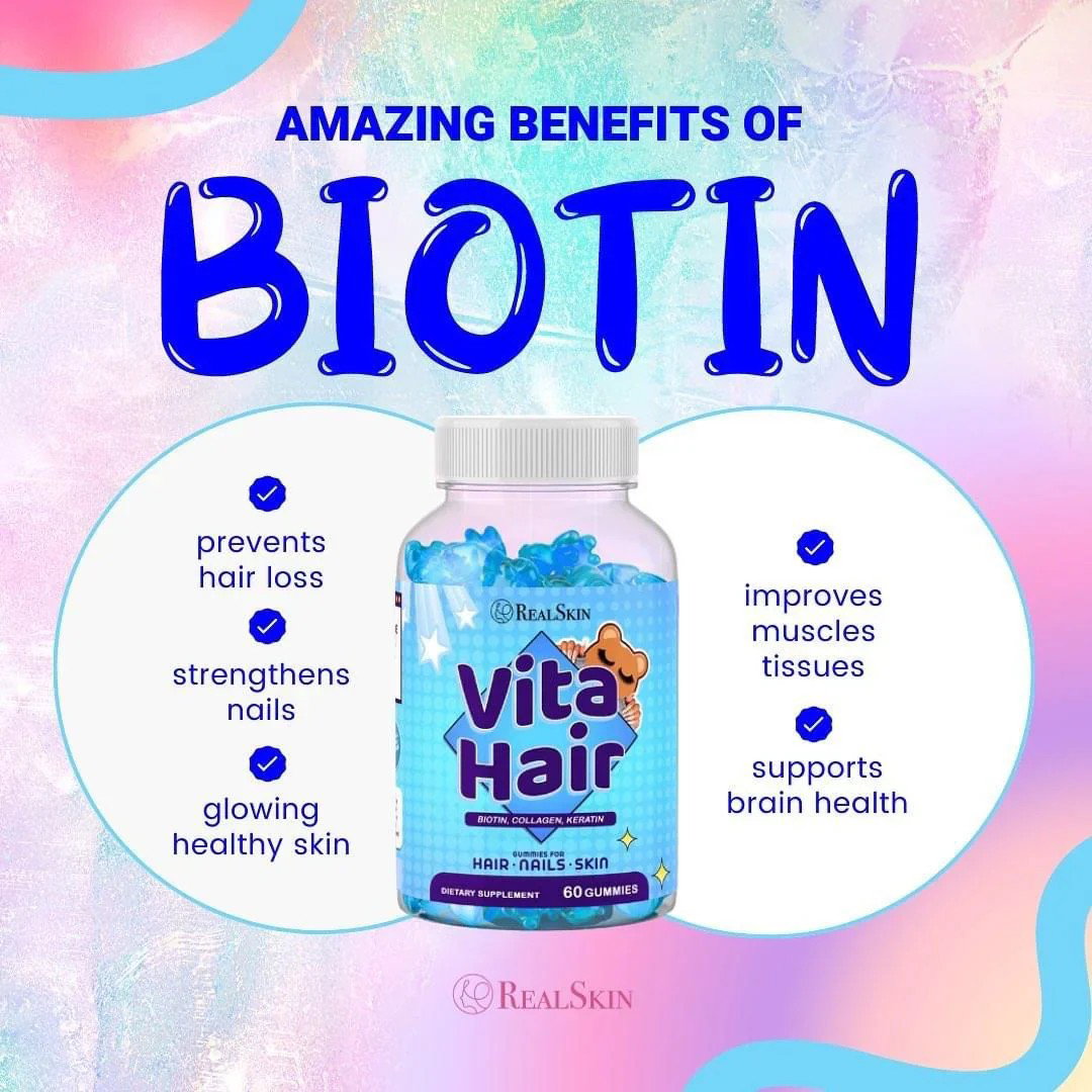 Real Skin Vita Hair Gummies 60s_2