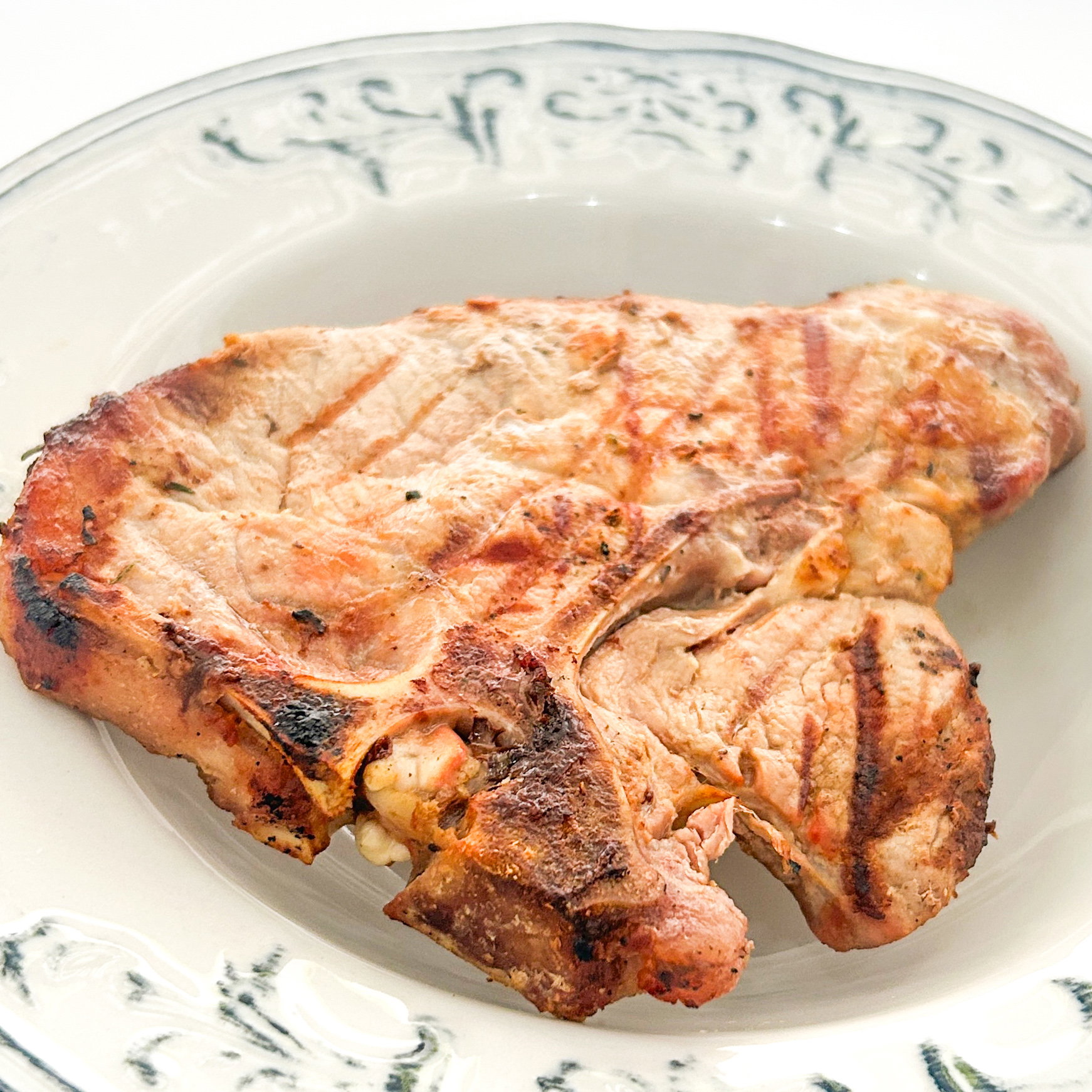 Chuleta de cerdo a la parrilla _1