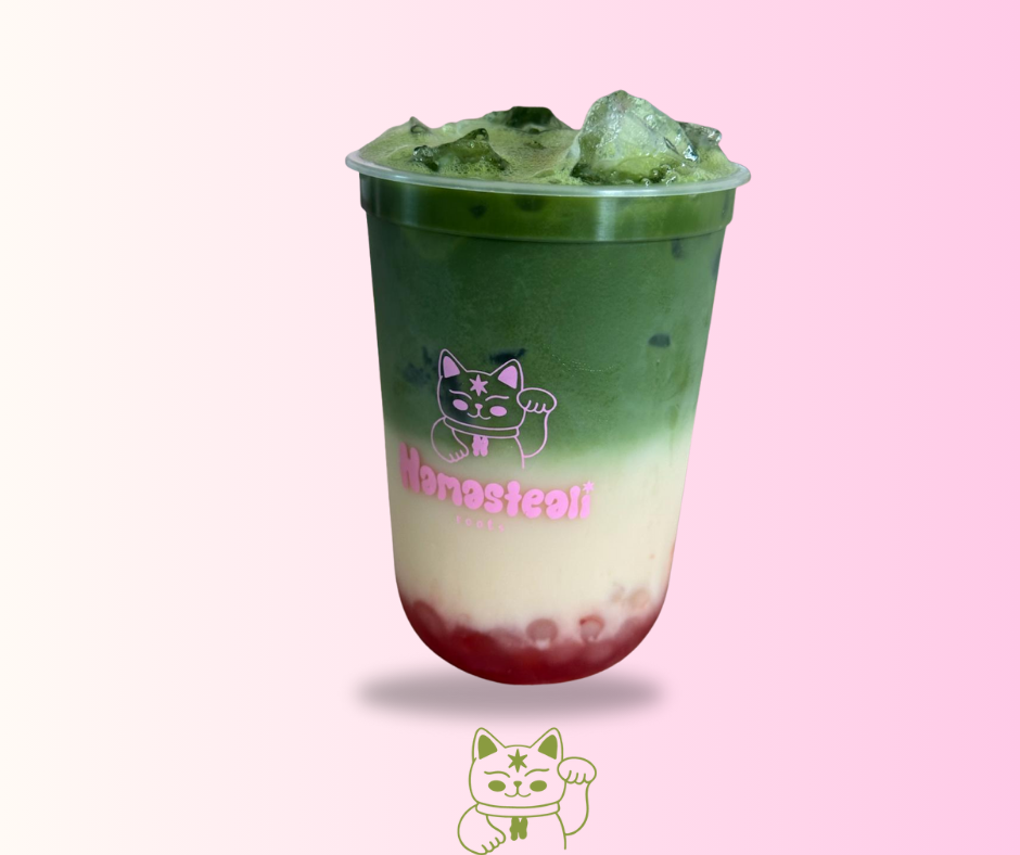 Ice Matcha Yakult Strawberry _0