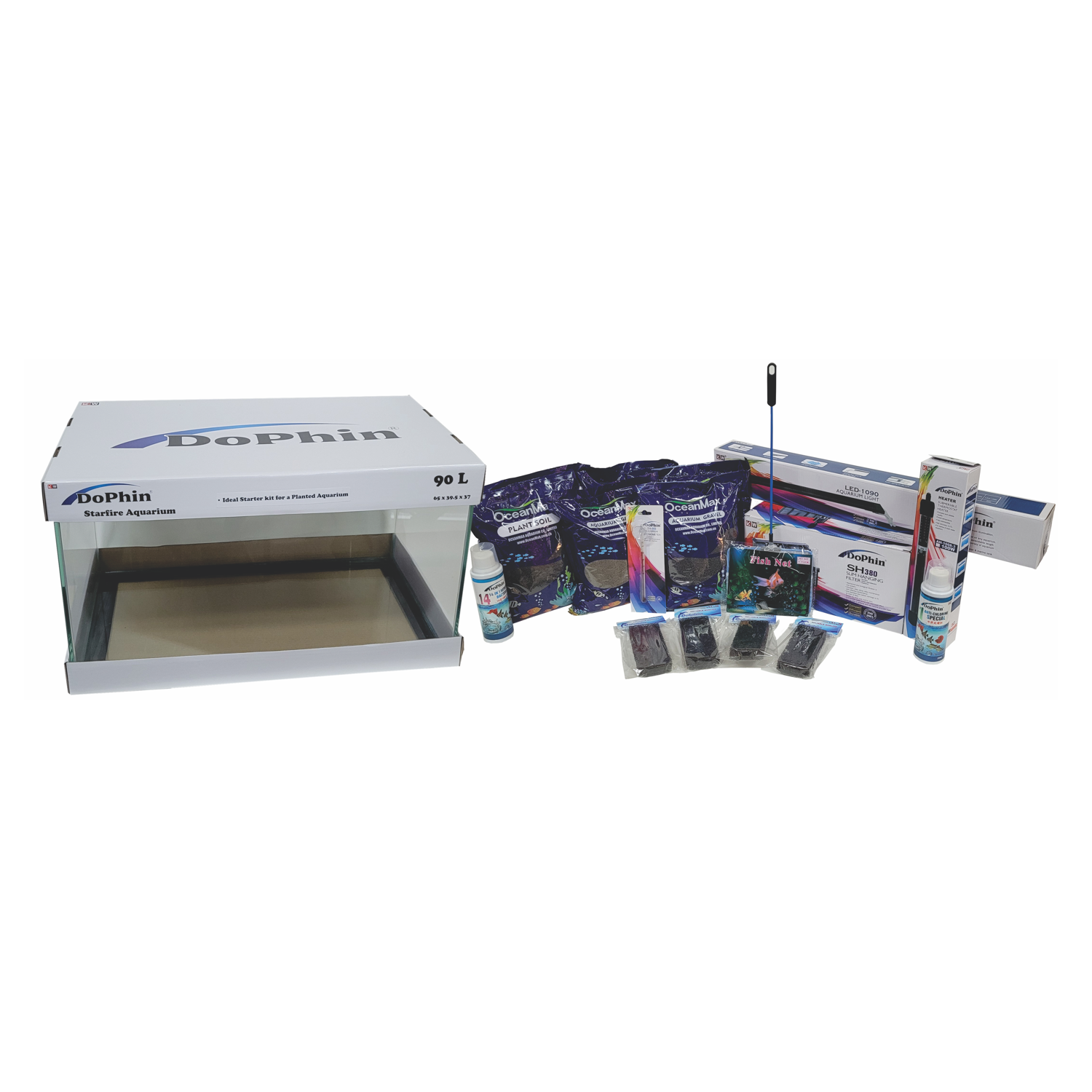 Dophin Planted Starter Aquarium Kit_3