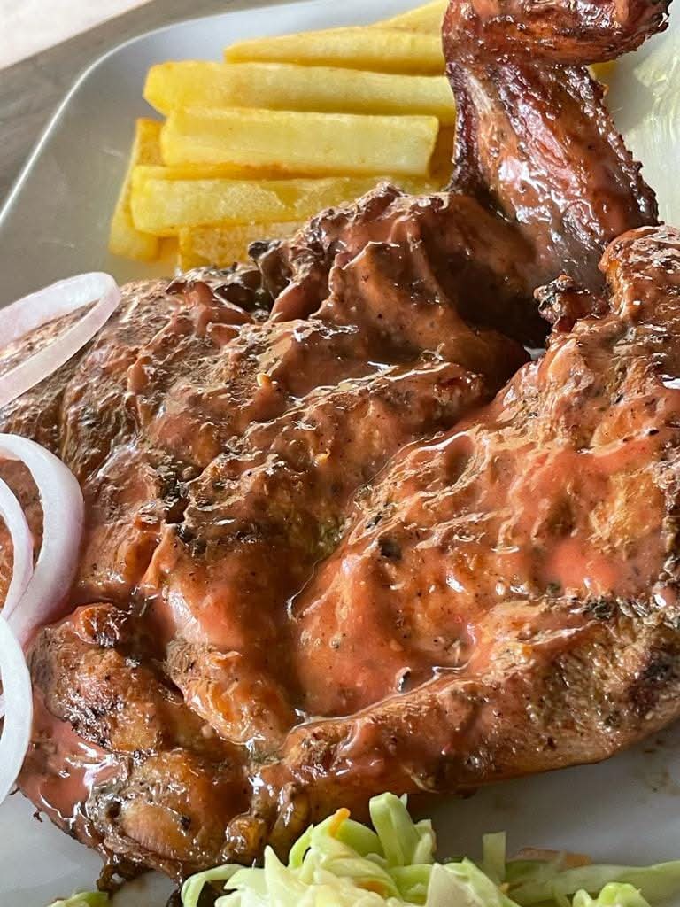 Smoked quarter chicken _1