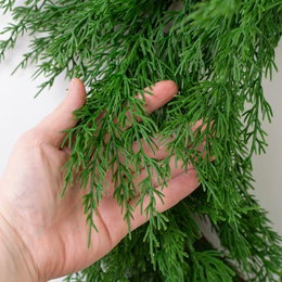 66" Faux Cypress Garland_1