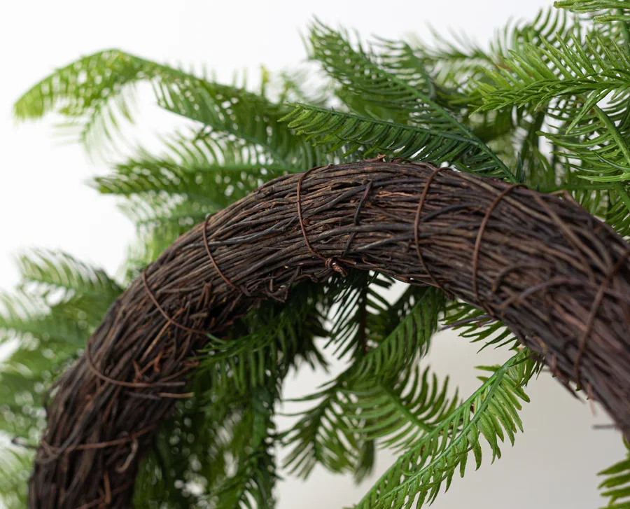24" Real Touch Balsam Pine Wreath_2