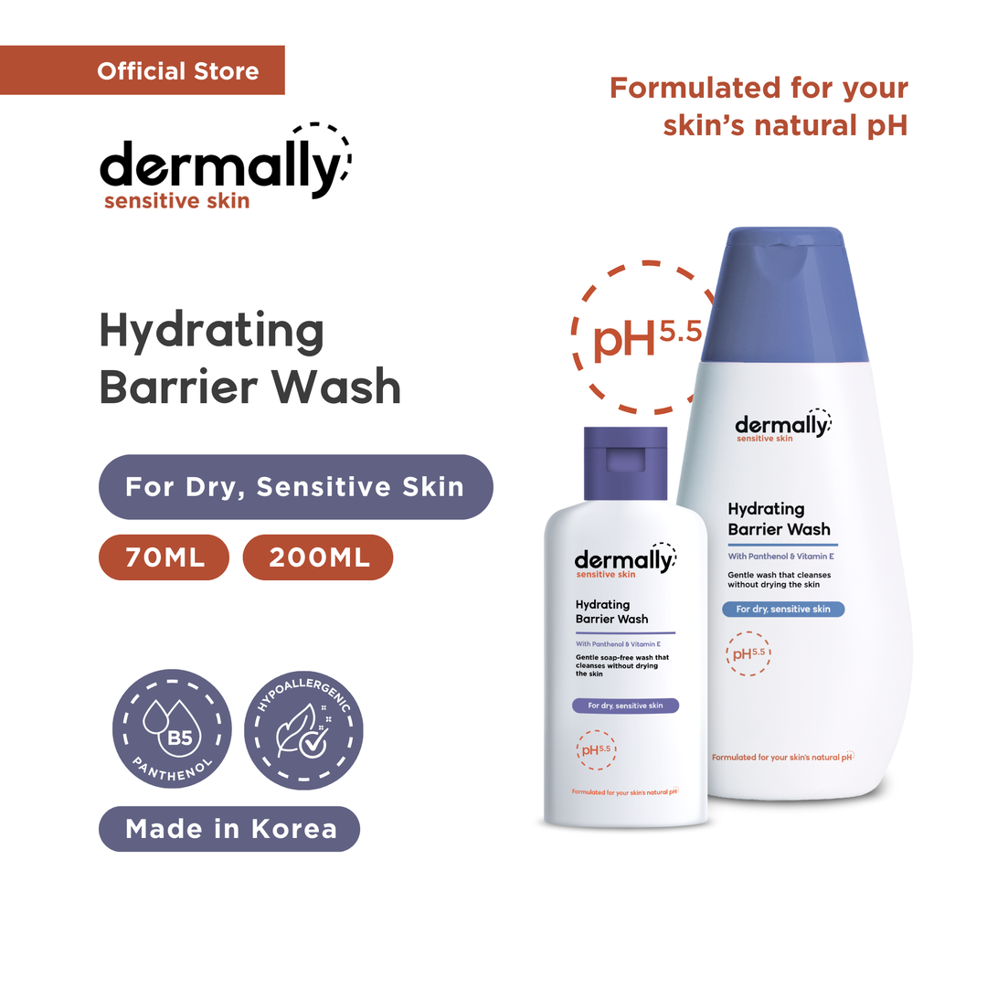 Dermally Sensitive Skin Hydrating Barrier Wash 70ml / 200ml