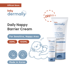 Baby Dermally Daily Nappy Barrier Cream 35ml / 100ml