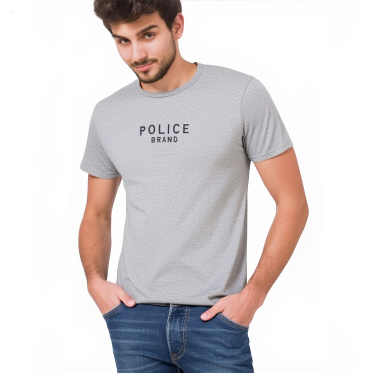 Police Brand Men's T-Shirt | Extra Size_2