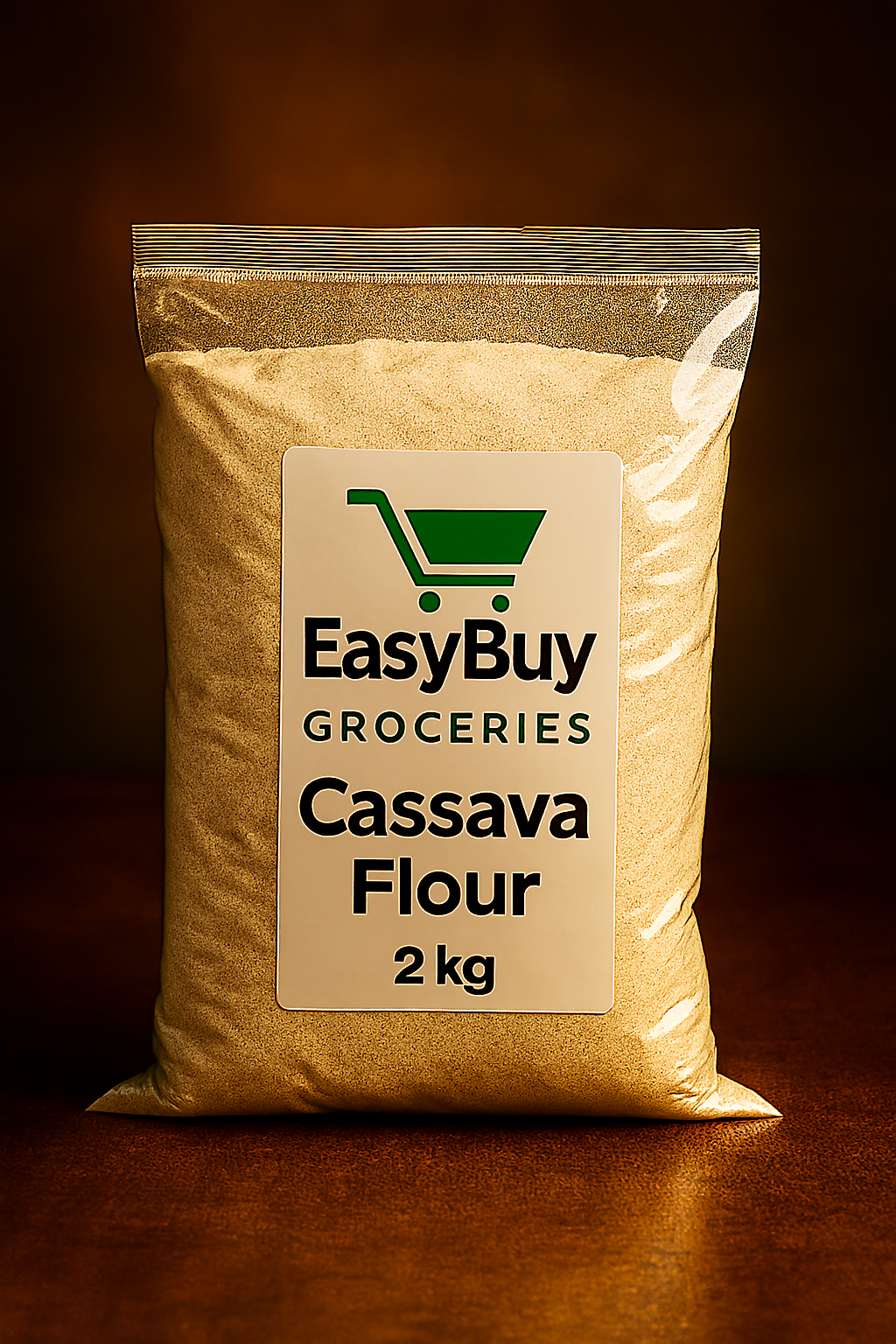 EasyBuy Premium Cassava Flour – 2kg Bulk Resealable Pack_0