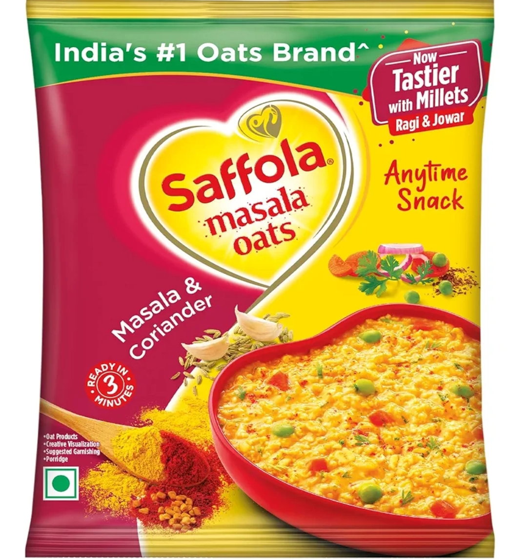 SAFFOLA MASALA OATS 38 G