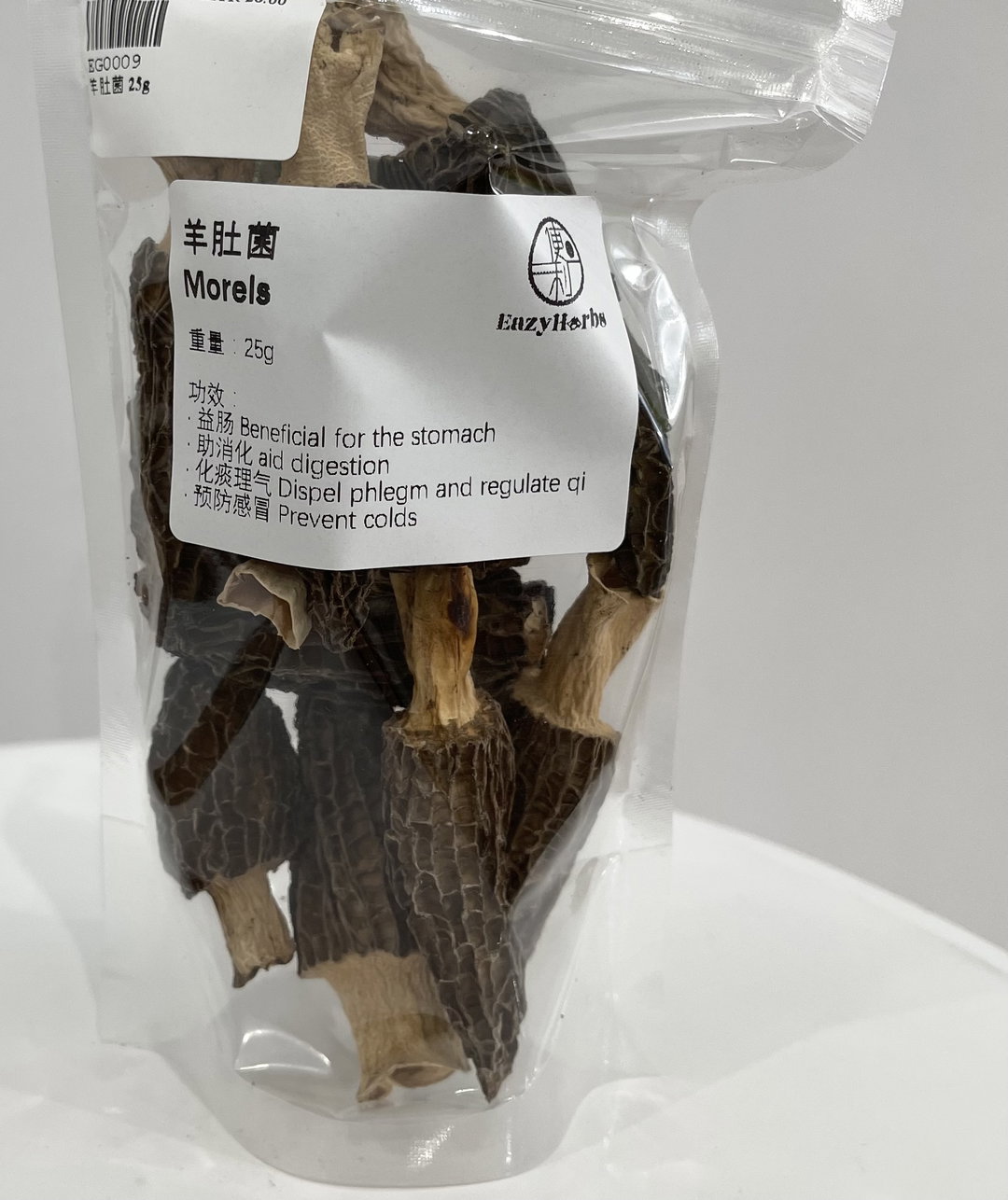 Morel mushrooms 羊肚菌 25g