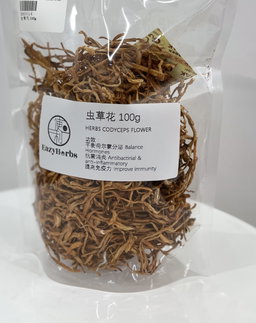 Cordyceps Flowers 虫草花 100g