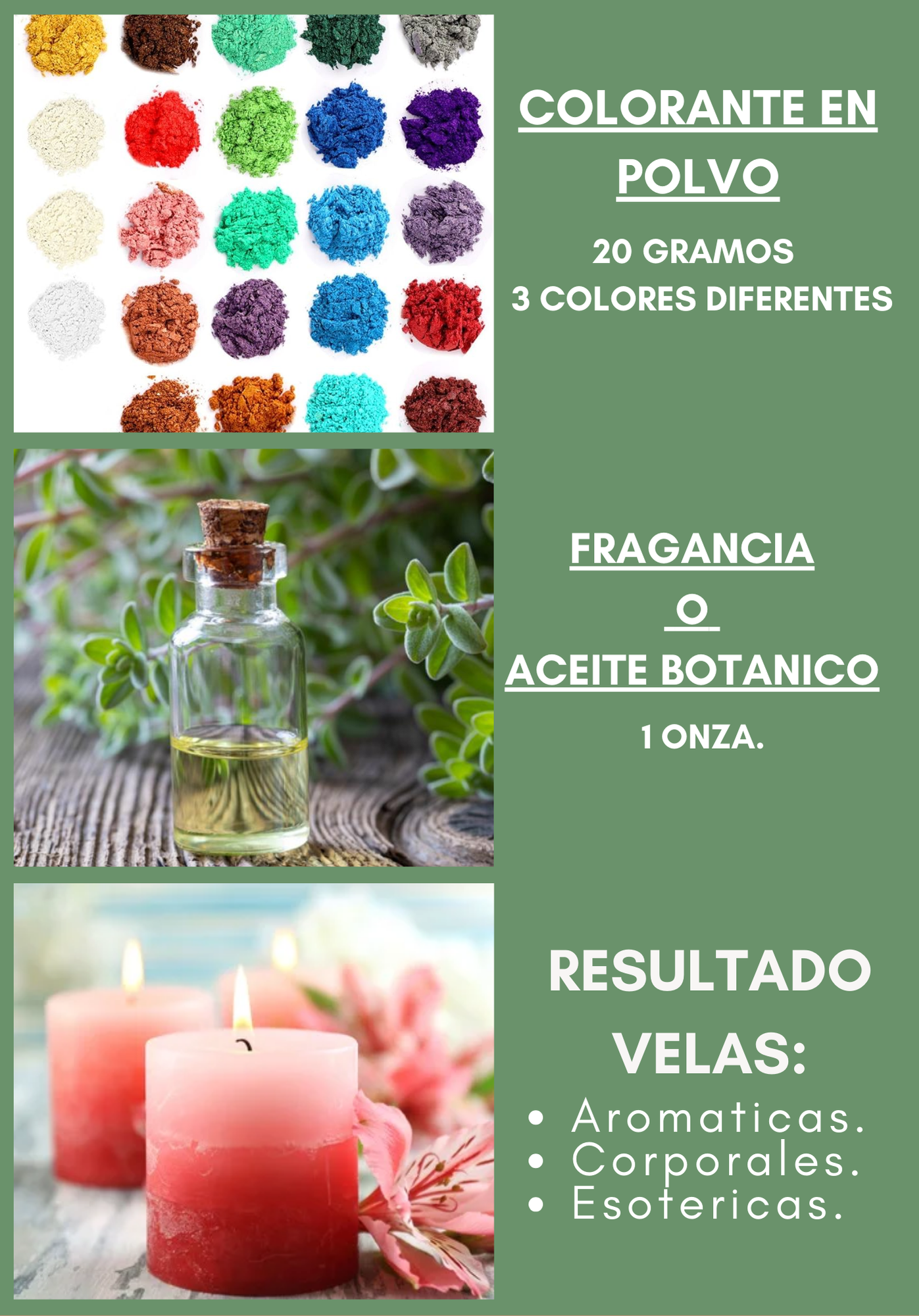 Kit para Principiantes de fabricacion de velas. _1