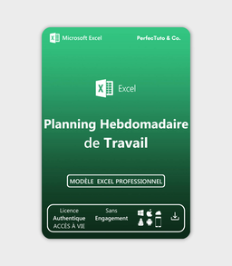 Planning Hebdomadaire de Travail