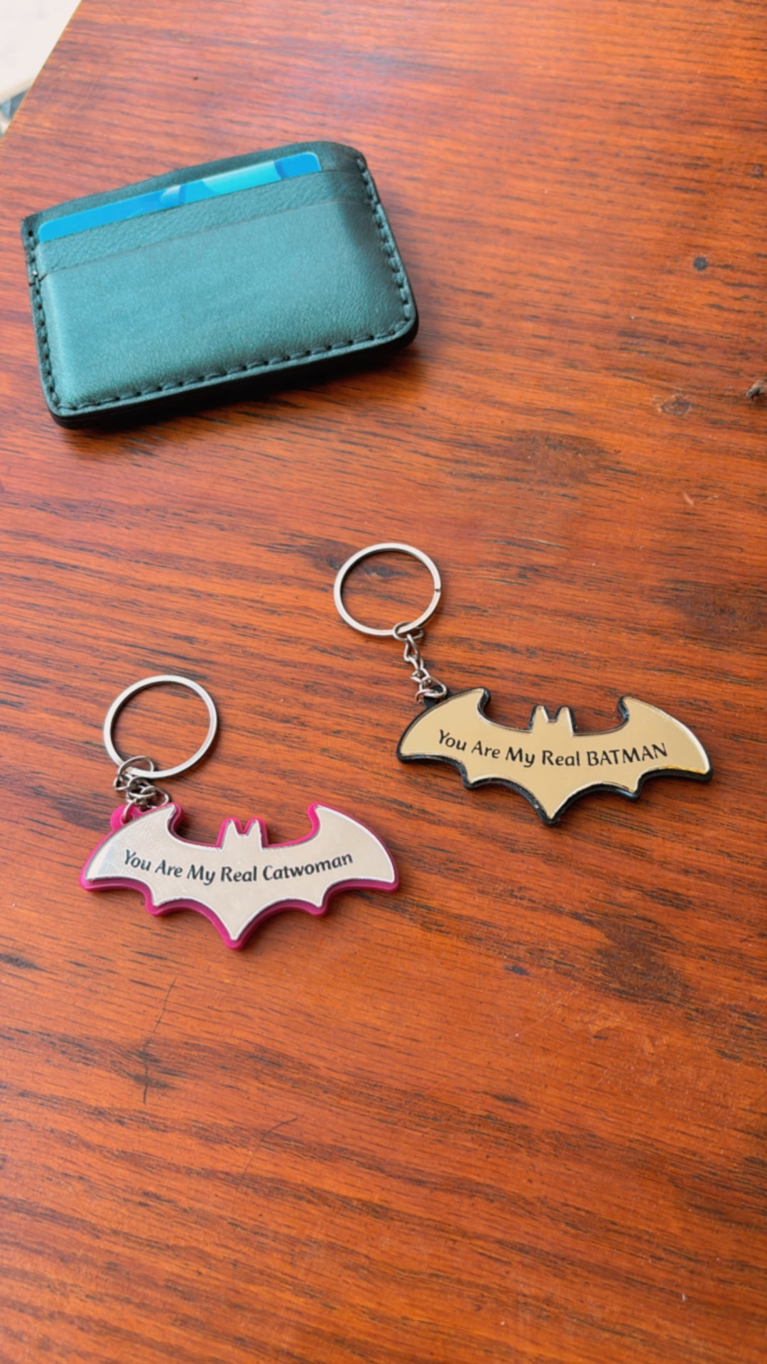 Batman & Catwoman Couple Keychain 