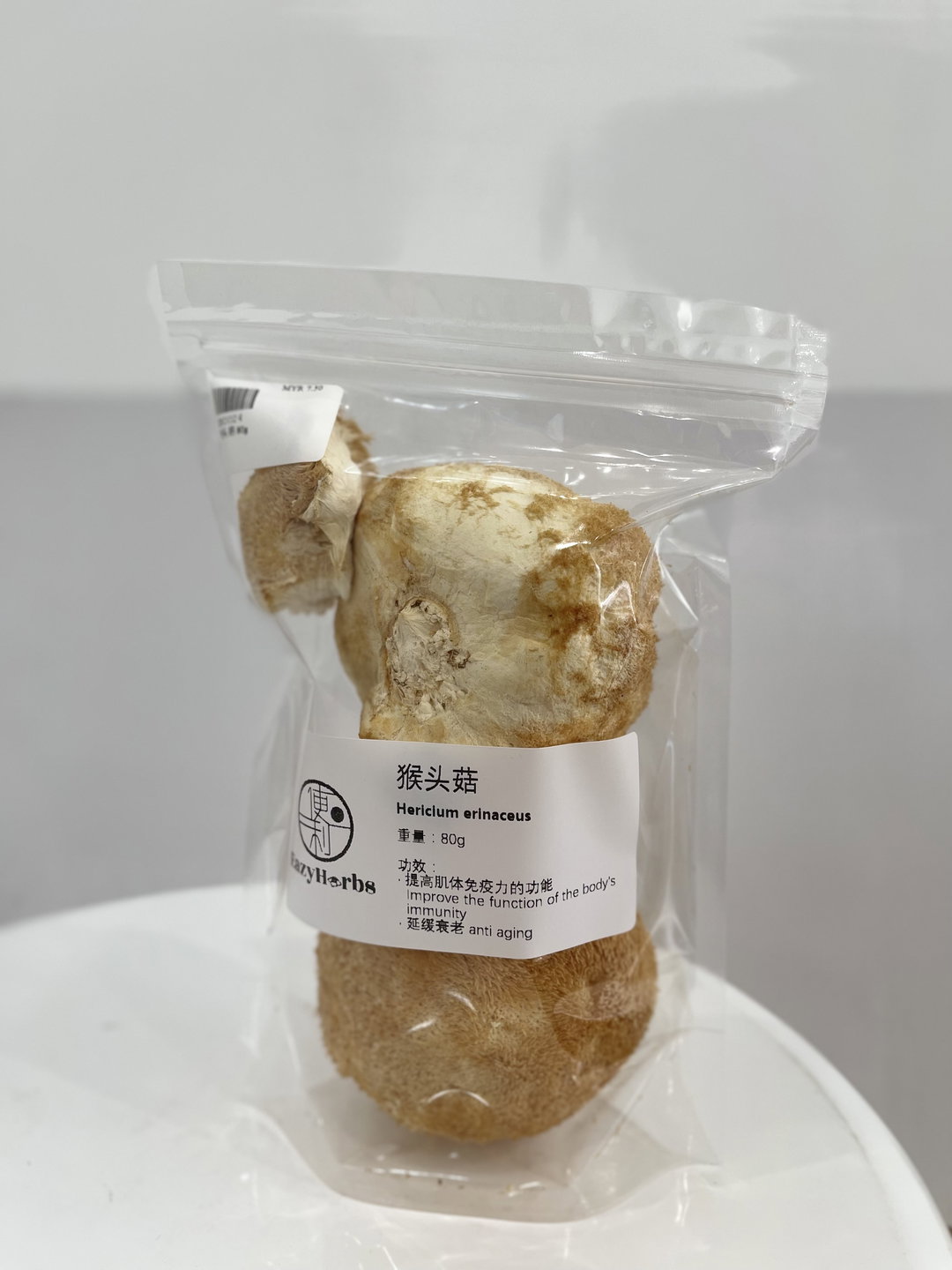 Lion’s Mane Mushroom (Large) 猴头菇(大) 80g