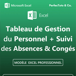 Tableau de Gestion de Personnel + Suivi des Absences et Congés