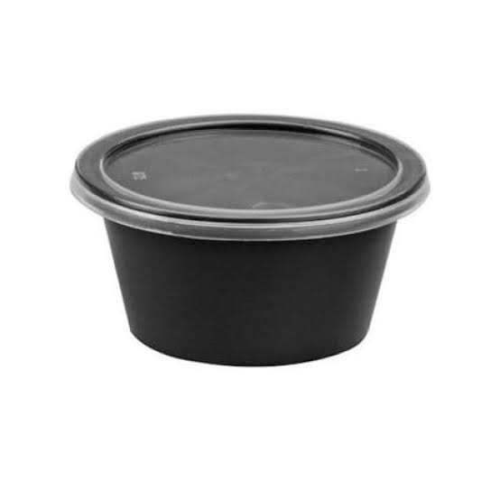 100ml Round Container Black ( 1500 pcs )_0