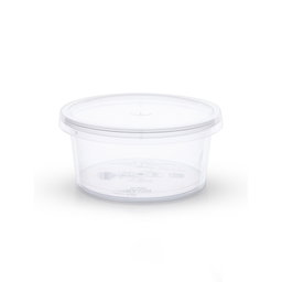 100ml Round Container Trans. ( 1500 pcs ) 
