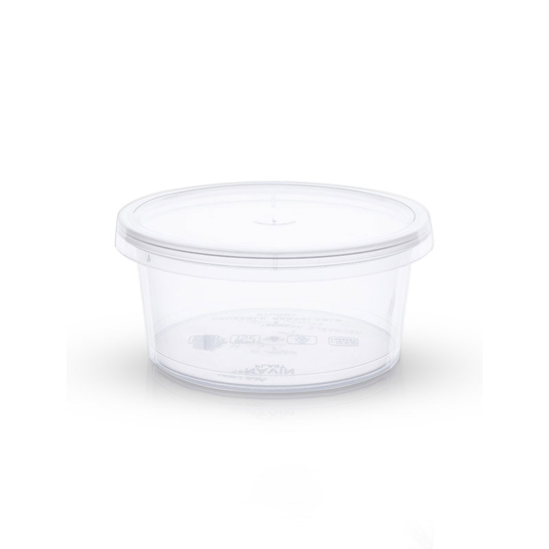 150ml Round Container Trans. ( 1000 pcs )