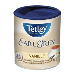 Tetley Earl Grey Vanilla Tea. 24 Tea Bags
