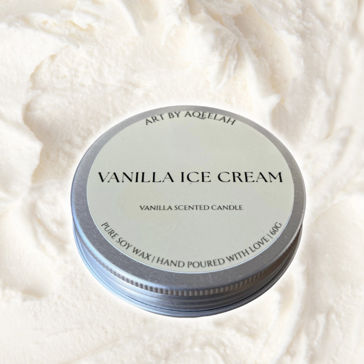 Vanilla Ice Cream Candle_0