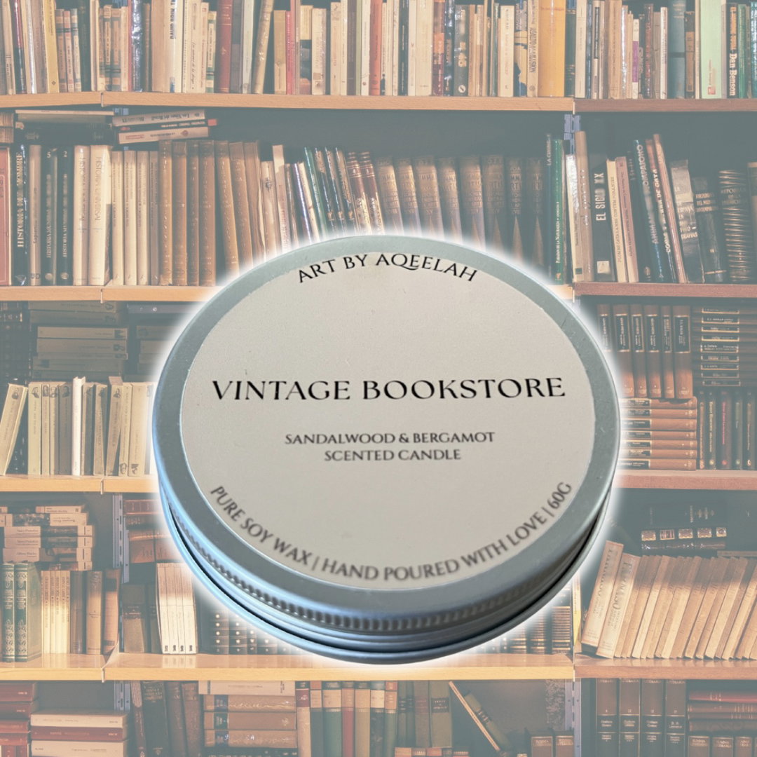 Vintage Bookstore Candle