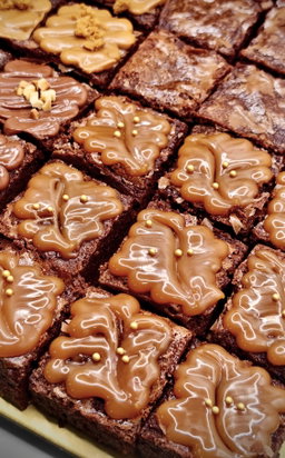 Salted Caramel Fudge Brownie